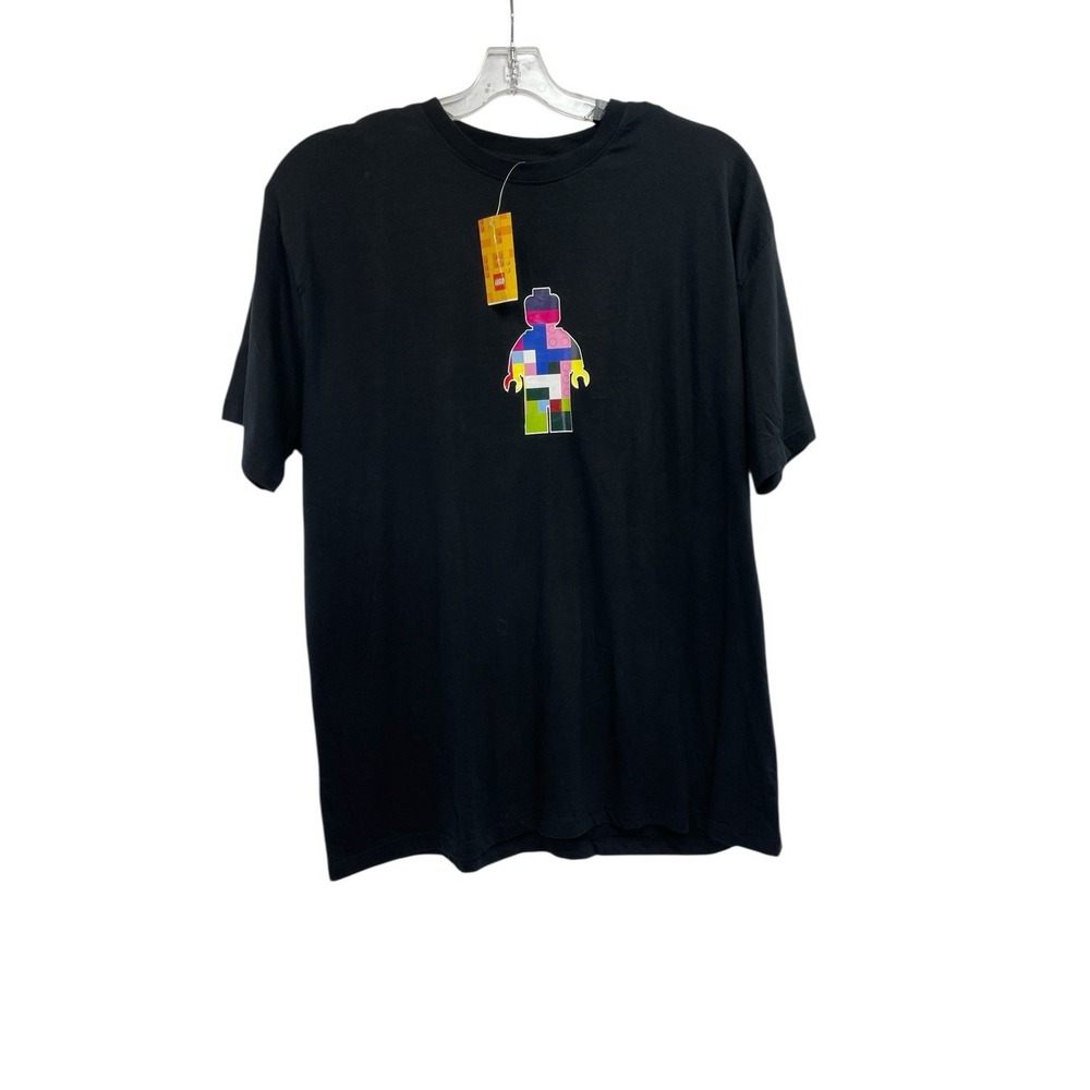 Lego T-Shirt Unisex Sz XXL Black t-Shirt (O1) NWTs